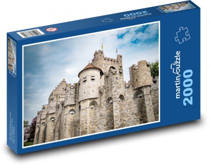 Gravensteen - Schloss, Belgien - Puzzle - 2000 Teile