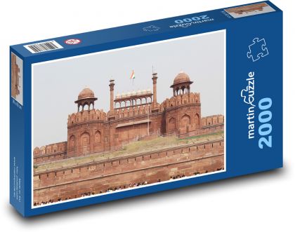 Delhi - Indie - Puzzle 2000 elementów, rozmiar 90x60 cm