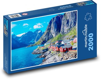 Norwegen - Fjord - Puzzle - 2000 Teile