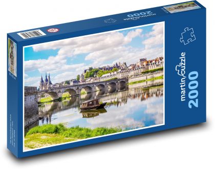 Chateau de Blois - Francúzsko - Puzzle 2000 dielikov, rozmer 90x60 cm 