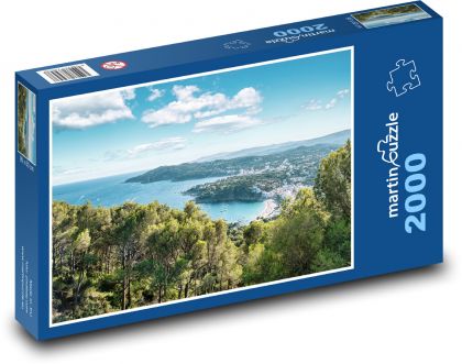 Landscape - Beach - Puzzle 2000 pieces, size 90x60 cm 