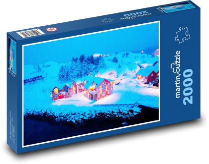 Lofoty - Nórsko - Puzzle 2000 dielikov, rozmer 90x60 cm 