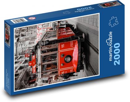 Taksim - Istanbul, Turecko - Puzzle 2000 dielikov, rozmer 90x60 cm 