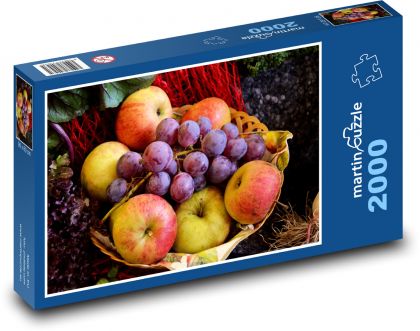 Fruit basket - Puzzle 2000 pieces, size 90x60 cm 