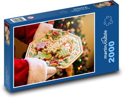 Christmas cookies - Puzzle 2000 pieces, size 90x60 cm 