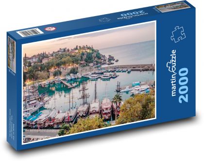 Antalya Port - Puzzle 2000 pieces, size 90x60 cm 