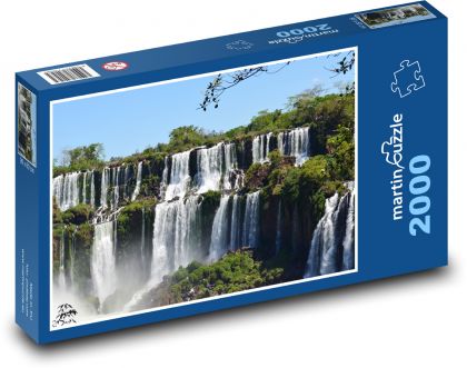Wasserfall - Fluss - Puzzle - 2000 Teile