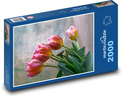 Tulipány - puzzle 2000 dílků
