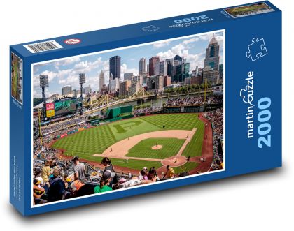Baseballové hřiště - puzzle 2000 dílků
