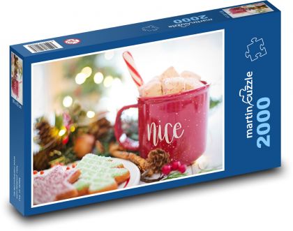 Kakao - Vianoce - Puzzle 2000 dielikov, rozmer 90x60 cm 