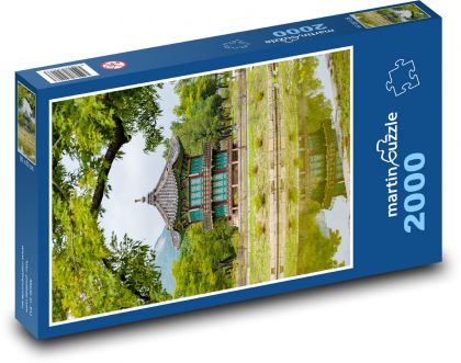 Hyangwonjeong-Pavillon - Seoul, Südkorea - Puzzle - 2000 Teile