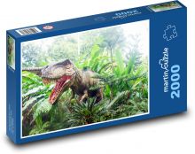 Zoo w Singapurze - Dinozaur Puzzle 2000 elementów - 90x60 cm