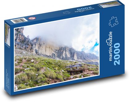 Dolomity - Jižní Tyrolsko - puzzle 2000 dílků
