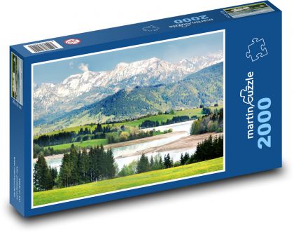 Mountains - Alps - Puzzle 2000 pieces, size 90x60 cm 