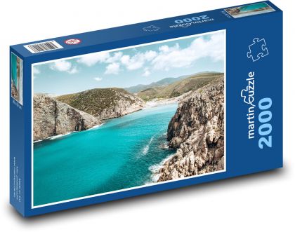 Sardínia - Taliansko - Puzzle 2000 dielikov, rozmer 90x60 cm 