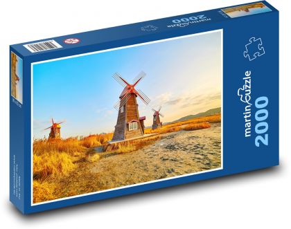 Windmühle - Korea - Puzzle - 2000 Teile