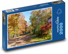 Polní cesta Puzzle 2000 dílků - 90 x 60 cm