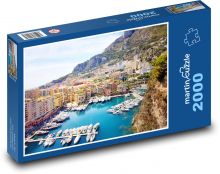 French Riviera - Yachts Puzzle 2000 pieces - 90 x 60 cm
