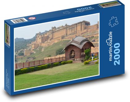 Radżastan - Indie - Puzzle 2000 elementów, rozmiar 90x60 cm