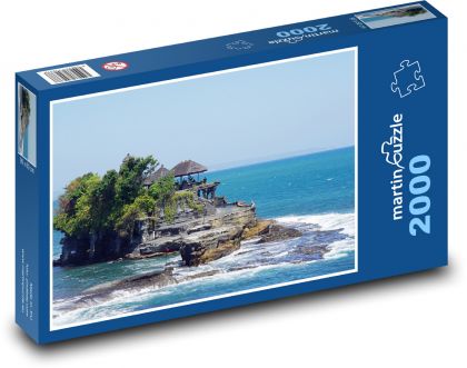 Bali - chrám - puzzle 2000 dílků