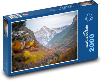 Hora - Monte Perdido, Španielsko - Puzzle 2000 dielikov, rozmer 90x60 cm 