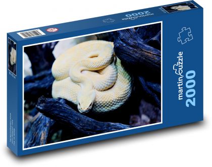 Rattlesnake - snake - Puzzle 2000 pieces, size 90x60 cm 