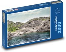 Španělsko - Costa Brava Puzzle 2000 dílků - 90 x 60 cm