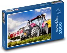 Traktor na poli Puzzle 2000 dílků - 90 x 60 cm