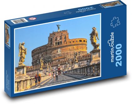 Rzym - Włochy - Puzzle 2000 elementów, rozmiar 90x60 cm