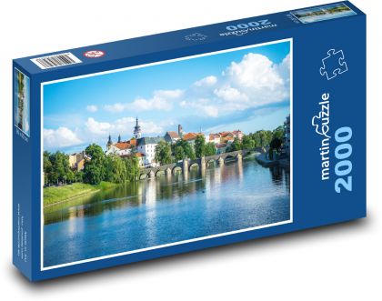 Pisek - Czechy - Puzzle 2000 elementów, rozmiar 90x60 cm