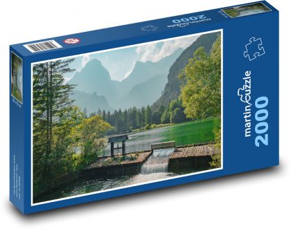 Pond - Lake - Puzzle 2000 pieces, size 90x60 cm 