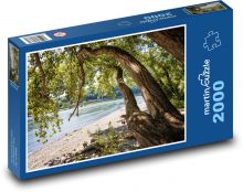 Břeh řeky Puzzle 2000 dílků - 90 x 60 cm