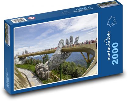 Vietnam - Bridge - Puzzle 2000 pieces, size 90x60 cm 