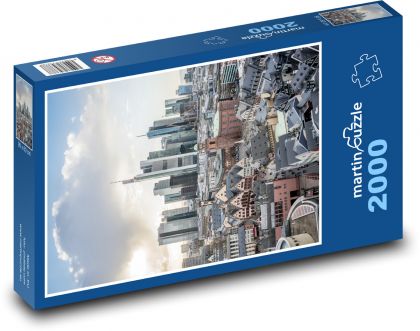 Frankfurt - Nemecko - Puzzle 2000 dielikov, rozmer 90x60 cm 
