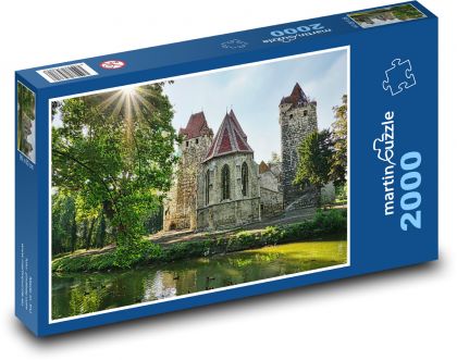 Park - stromy - Puzzle 2000 dielikov, rozmer 90x60 cm 