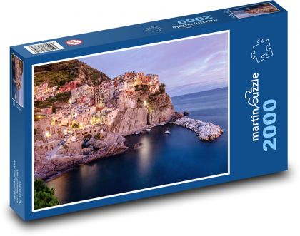 Manarola - Taliansko - Puzzle 2000 dielikov, rozmer 90x60 cm 