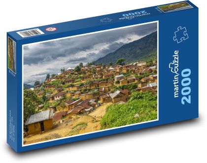 Bitobolo - Kongo - Puzzle 2000 dielikov, rozmer 90x60 cm 
