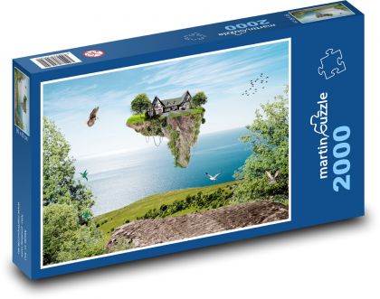 Island in the air - Puzzle 2000 pieces, size 90x60 cm 