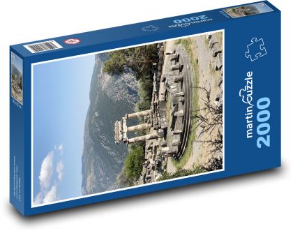 Delfos - Řecko - Puzzle 2000 dílků, rozměr 90x60 cm