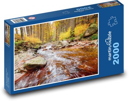Fluss im Wald - Puzzle - 2000 Teile