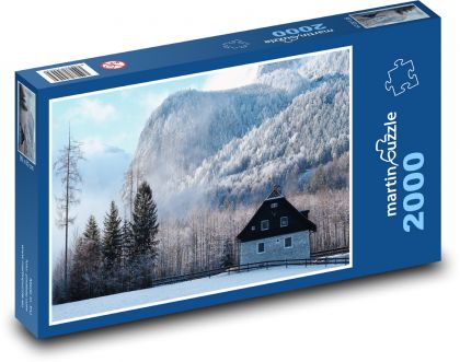 Gajowy - zima, góry - Puzzle 2000 elementów, rozmiar 90x60 cm