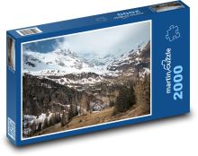 Berge - Natur, Gebäude Puzzle 2000 Teile - 90 x 60 cm