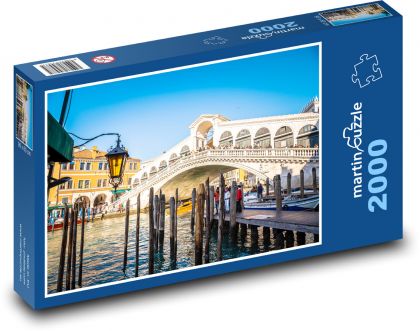 Benátky - Taliansko - Puzzle 2000 dielikov, rozmer 90x60 cm 