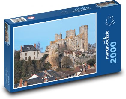Zámok - zrúcanina, pevnosť - Puzzle 2000 dielikov, rozmer 90x60 cm 