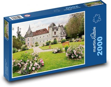 Chateau - chateau park - Puzzle 2000 pieces, size 90x60 cm 