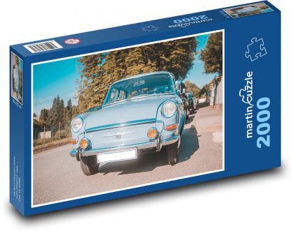 Auto - veterán - puzzle 2000 dílků