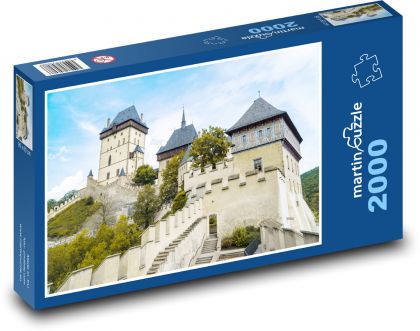 Czech Republic - Karlštejn - Puzzle 2000 pieces, size 90x60 cm 