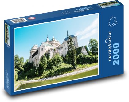 Bojnice - Slovensko - Puzzle 2000 dielikov, rozmer 90x60 cm 