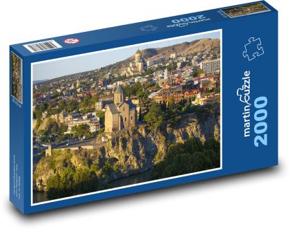 Metekhi-Kirche - Tiflis - Puzzle - 2000 Teile