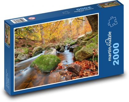 Die Ilz - Herbstlandschaft - Puzzle - 2000 Teile